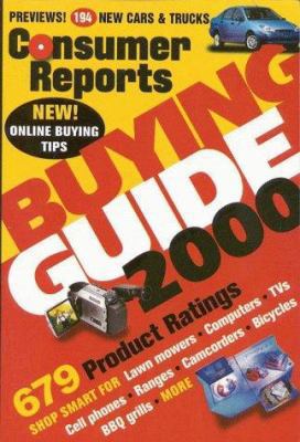 Consumer Reports 2000 Buying Guide 0890439257 Book Cover