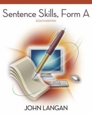 Sentence Skills: A Workbook for Writers: Form A 0073123749 Book Cover