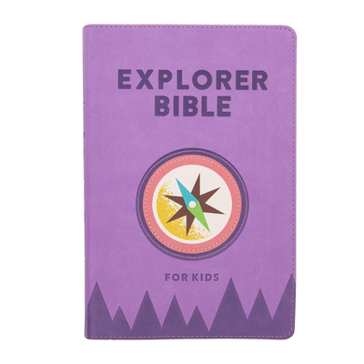 CSB Explorer Bible for Kids, Lavender Compass L... 1087774195 Book Cover