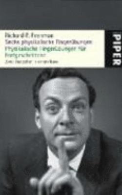 Sechs physikalische Fingerübungen - Physikalisc... [German] 349224999X Book Cover