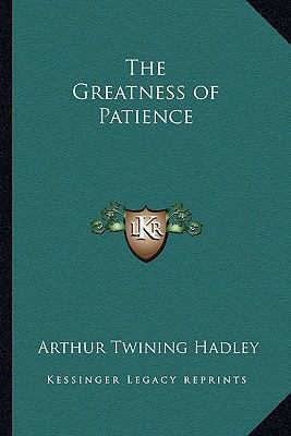 The Greatness of Patience 1162750898 Book Cover