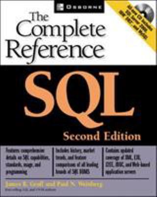 SQL: The Complete Reference, 2nd Edition 0072225599 Book Cover