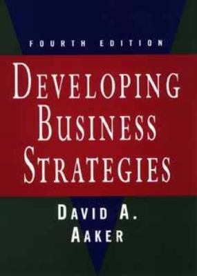 Developing Business Strategies 0471118141 Book Cover