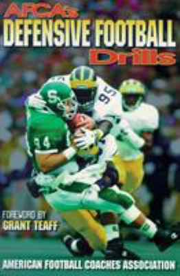 Afca's Defensive Football Drills 0880114762 Book Cover