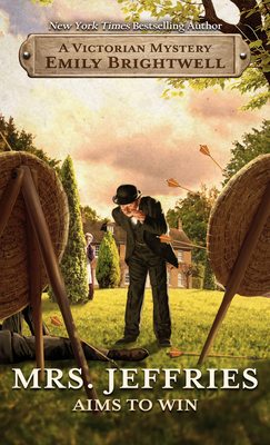 Mrs. Jeffries Aims to Win [Large Print] B0C9L7GNYZ Book Cover