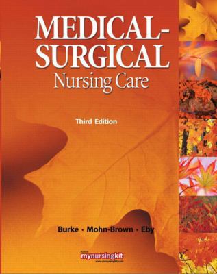 Medical-Surgical Nursing Care 0136080049 Book Cover