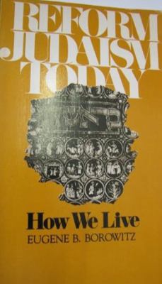 Reform Judaism today 0874412714 Book Cover