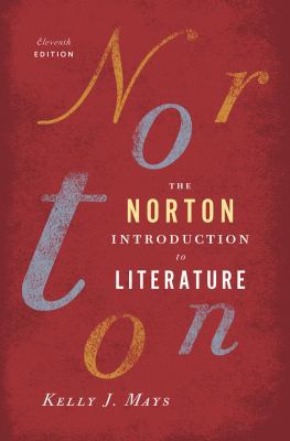 The Norton Introduction to Literature 0393913384 Book Cover