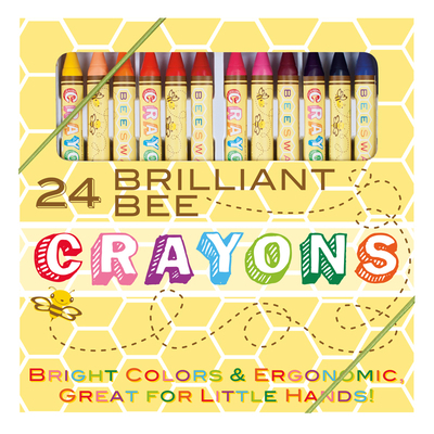 Brilliant Bee Crayons - Set of 24 [Multiple languages] B005YWG5VM Book Cover