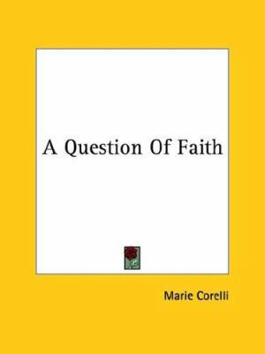 A Question Of Faith 1425319912 Book Cover