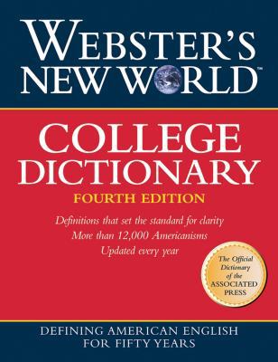 Webster's New World College Dictionary 0764556029 Book Cover