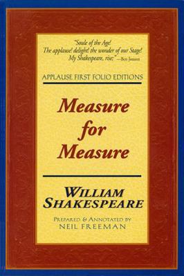 Measure for Measure (Applause Shakespeare Libra... 1557832919 Book Cover