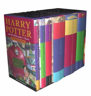 Harry Potter UK/Bloomsbury Publishing Vol 1-6 C... 0747581533 Book Cover