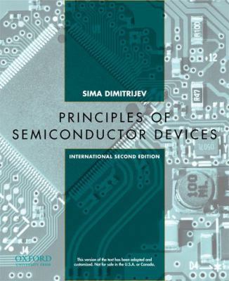 Principles of Semiconductor Devices 0199896348 Book Cover