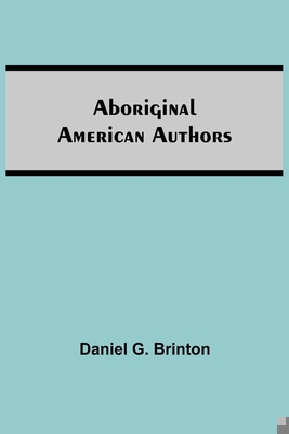 Aboriginal American Authors 935454682X Book Cover