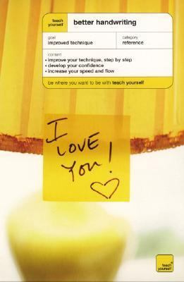 Teach Yourself Better Handwriting 0071419713 Book Cover