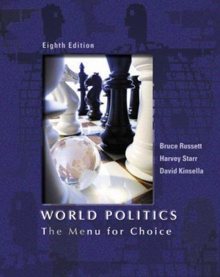 World Politics: The Menu for Choice 0534604129 Book Cover
