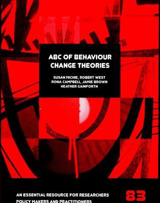 ABC of Behaviour Change Theories            Book Cover