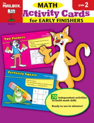 Activity Cards for Early Finishers: Math (Gr.2) 1562348922 Book Cover