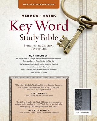 Key Word Study Bible-ESV 1617159972 Book Cover