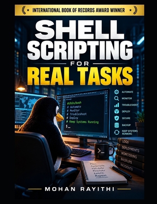 Shell Scripting for Real Tasks B0HKWTX6SD Book Cover