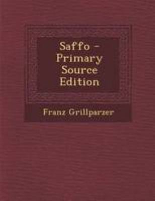 Saffo - Primary Source Edition [Dutch] 1294283189 Book Cover