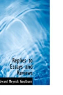 Replies to Essays and Reviews 0559205341 Book Cover