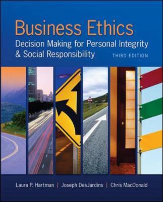 Business Ethics: Decision Making for Personal I... 0078029457 Book Cover