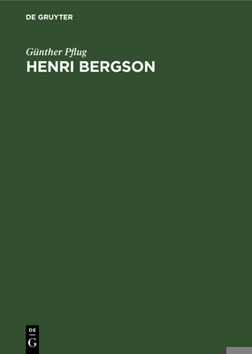 Henri Bergson [German] 311005325X Book Cover