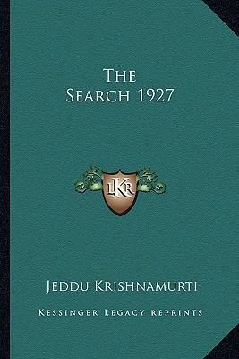 The Search 1927 1162736097 Book Cover