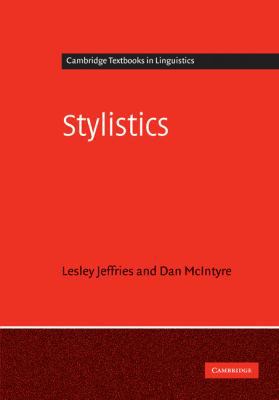 Stylistics 0521405645 Book Cover