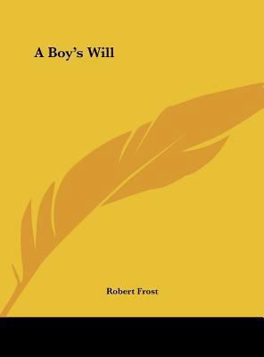 A Boy's Will 116141567X Book Cover