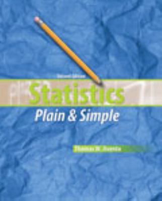 Statistics Plain and Simple 1465204458 Book Cover