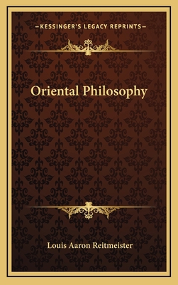 Oriental Philosophy 116864092X Book Cover