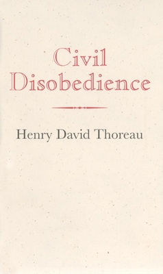 Civil Disobedience 1557094179 Book Cover