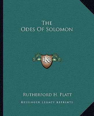 The Odes Of Solomon 1162853808 Book Cover