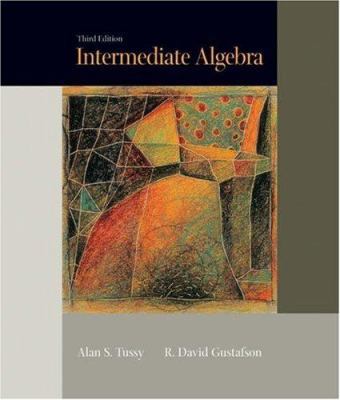 Intermediate Algebra with CD-ROM, Third Edition... 0534419232 Book Cover