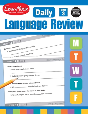 Daily Language Review, Grade 3 Teacher Edition 1596732806 Book Cover