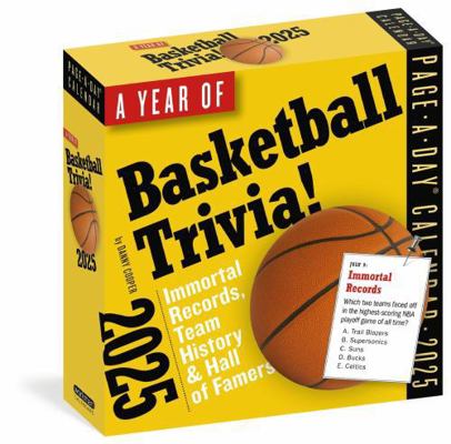A Year of Basketball Trivia Page-A-Day(r) Calen... 1523524359 Book Cover