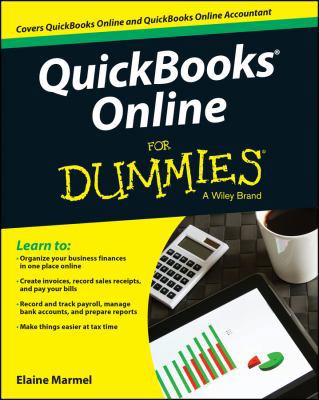 QuickBooks Online for Dummies 1119016045 Book Cover