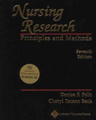 Nursing Research: Principles and Methods 0781737338 Book Cover