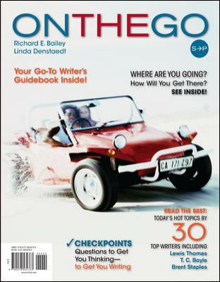 On the Go: Sentence to Paragraph 0073534765 Book Cover