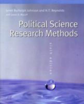 Political Science Research Methods 0872894428 Book Cover