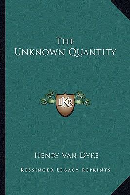 The Unknown Quantity 1162795867 Book Cover