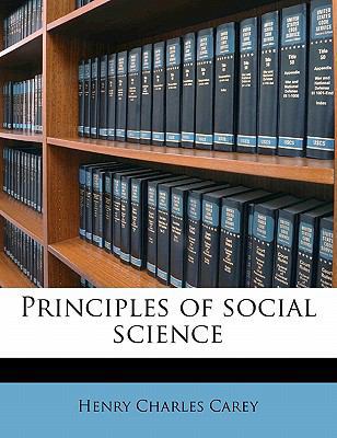 Principles of Social Science Volume 2 1176991450 Book Cover