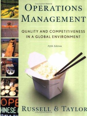 Operations Management: Quality and Competitiven... 0471692093 Book Cover