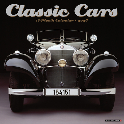 Classic Cars 2026 12 X 12 Wall Calendar 1549250728 Book Cover