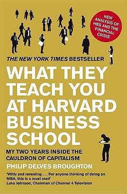 What They Teach You at Harvard Business School:... 0670918490 Book Cover