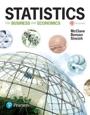 Statistics for Business and Economics 0134506596 Book Cover