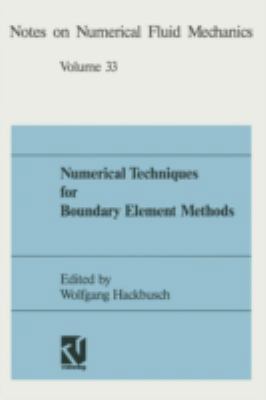 Numerical Techniques for Boundary Element Metho... [German] 352807633X Book Cover